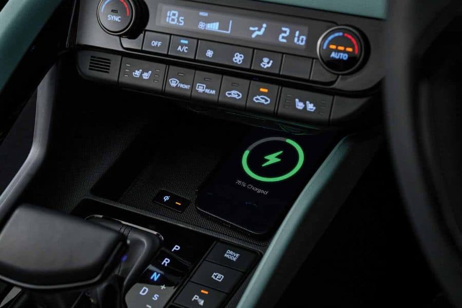 Wireless phone charging