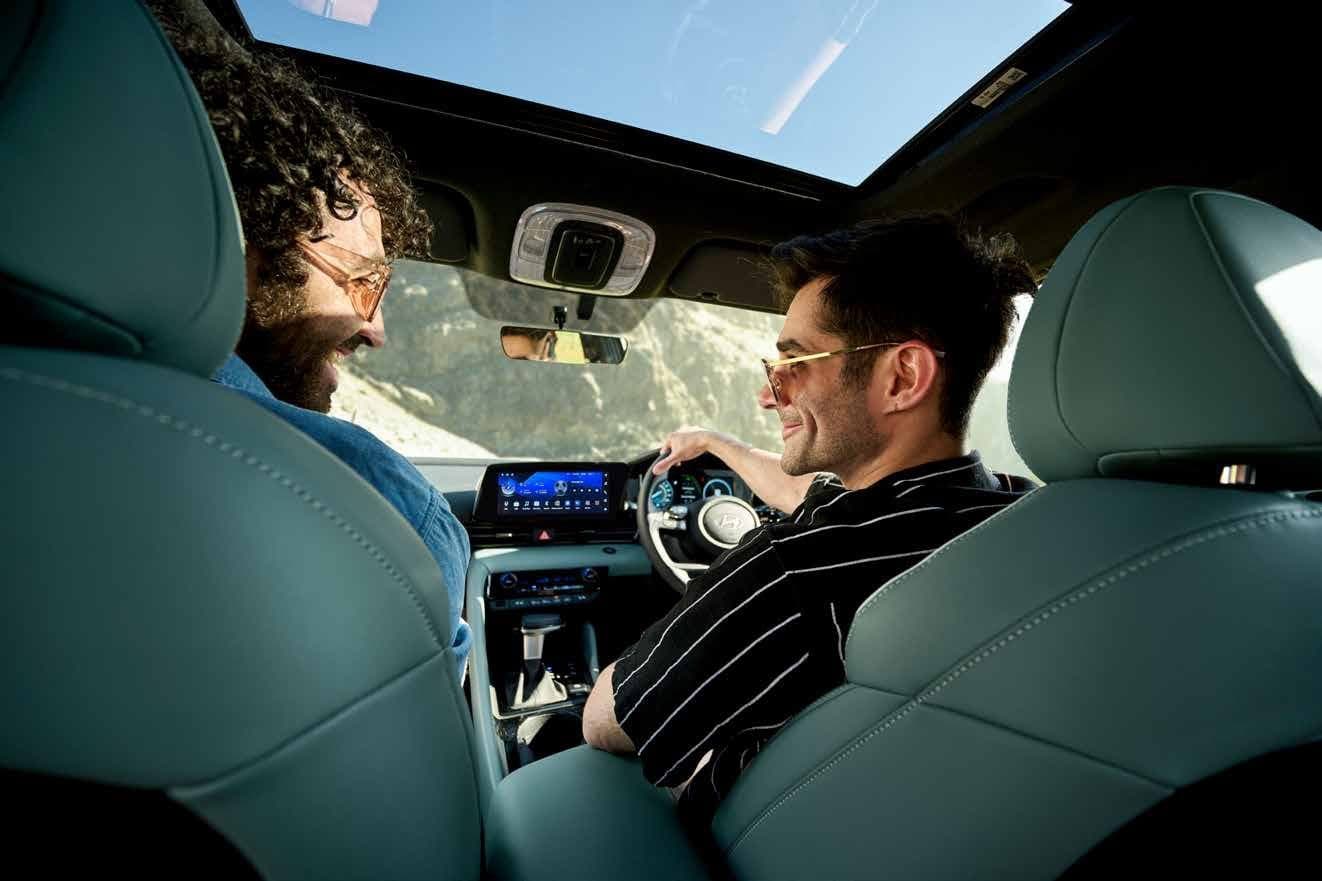 Hyundai Elantra Hybrid interior 2