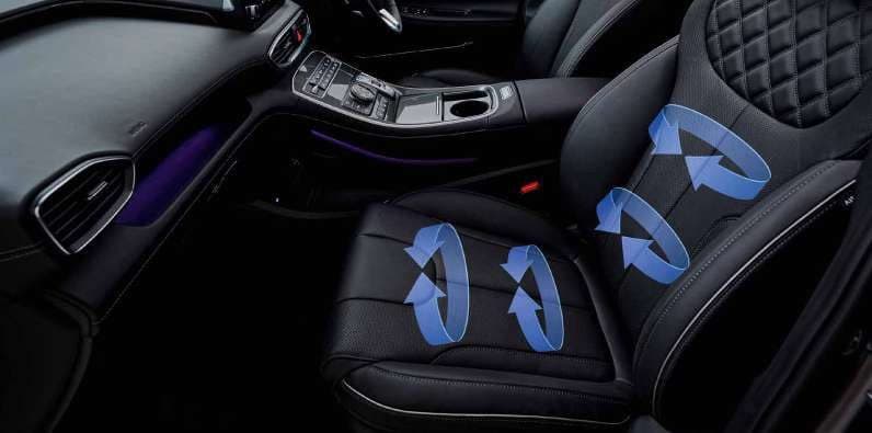 Ventilated seats