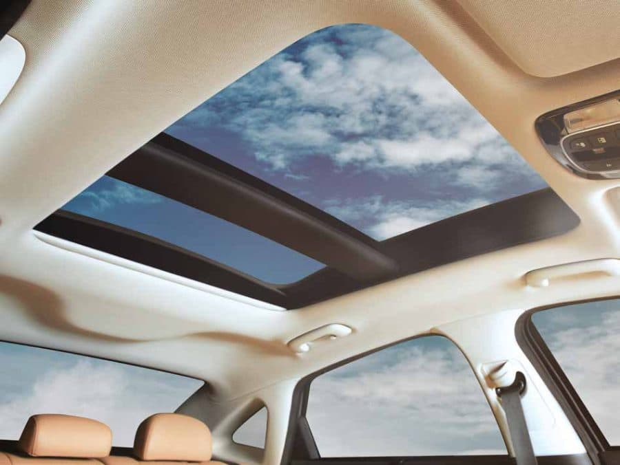 Panoramic sunroof