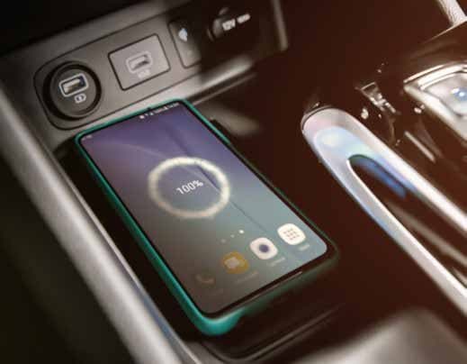 Wireless phone charging